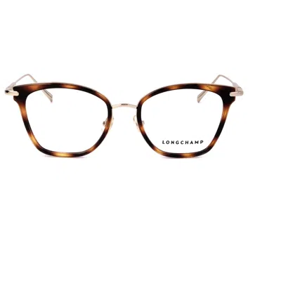 Longchamp Unisex Lo2635 52mm Optical Frames In Brown