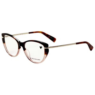Longchamp Women's 54mm Pink Opticals In Black