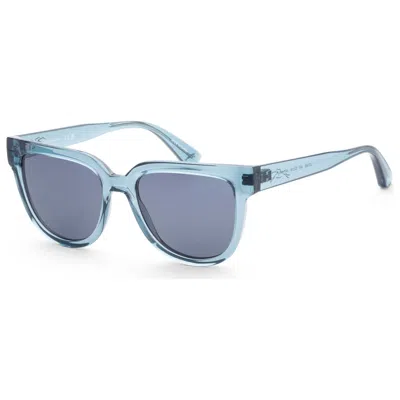 Longchamp Geometric-frame Sunglasses In Blue