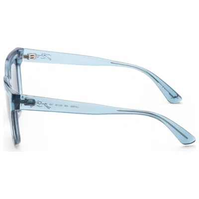 Longchamp Geometric-frame Sunglasses In Blue