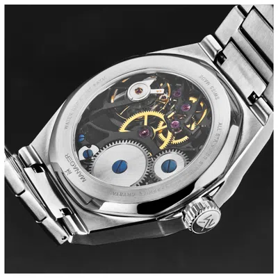 Manager Revolution Automatic Black Dial Mens Watch Man-rm-06-bm In Two Tone  / Black