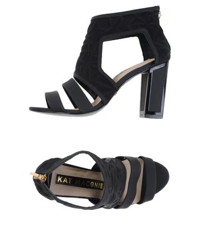 Kat Maconie Sandals In Black