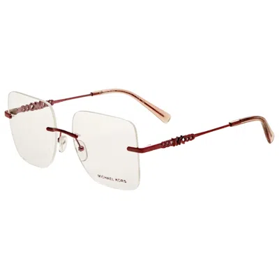 Michael Kors Women's 54mm Purple Opticals In Brown