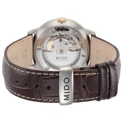 Mido Men's Commander Ii 40mm Automatic Watch In Brown