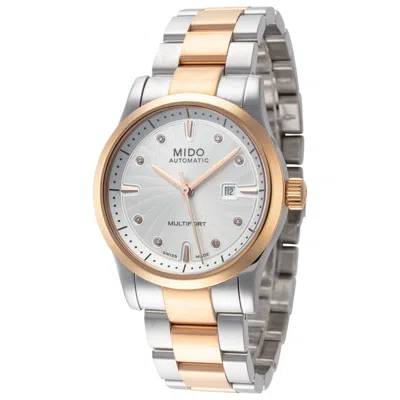 Mido Women's Multifort 31mm Automatic Watch In Metallic