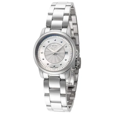 Mido Women's Baroncelli Iii Watch In Silver