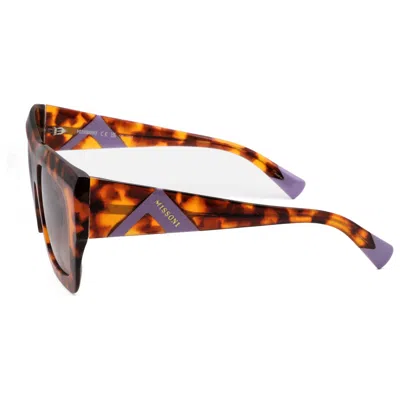Missoni Full Frame Sunglasses In Brown