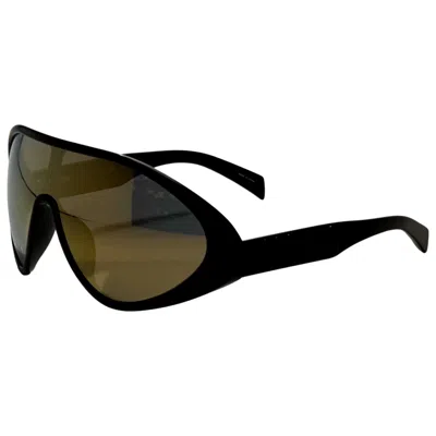 Moschino Unisex Black 99mm Sunglasses In Black