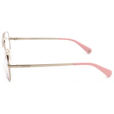 Moschino Women's Opticals In Gold