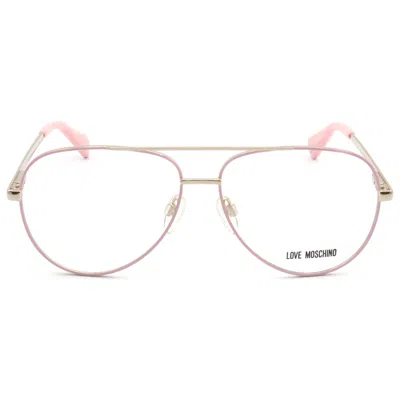 Moschino Women's Opticals In Gold