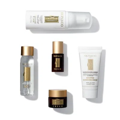 Skin&co Skin And Co On The Glow Traveluxe Kit 4.29 oz Gift Set Skin Care 888265603712 In White