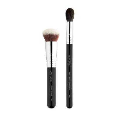 Sigma Beauty Ladies Flawless Complexion Brush Duo 2 Pcs Makeup 811425035603