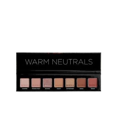 Sigma Beauty Ladies Warm Neutrals Eyeshadow Palette - Mini 1 oz Makeup 811425033630 In Multi