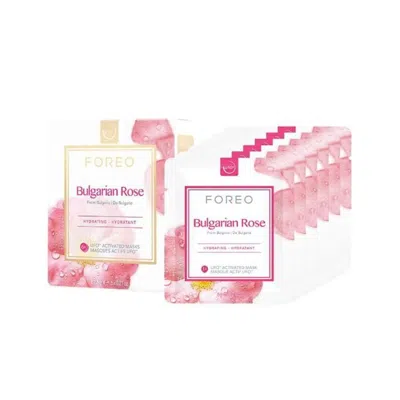 Foreo Bulgarian Rose Ufo Activated Masks Gift Set Skin Care 7350092139281 In Pink