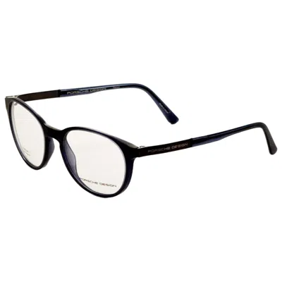 Porsche Design Unisex 52 Mm Blue Opticals In Black