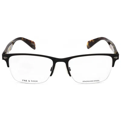Rag & Bone Men's 54mm Matte Black Opticals