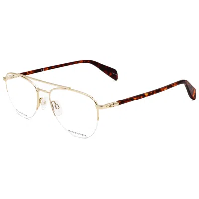 Rag & Bone Men's 54mm Gold Opticals