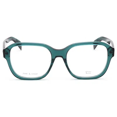 Rag & Bone Men's 54mm Teal Opticals