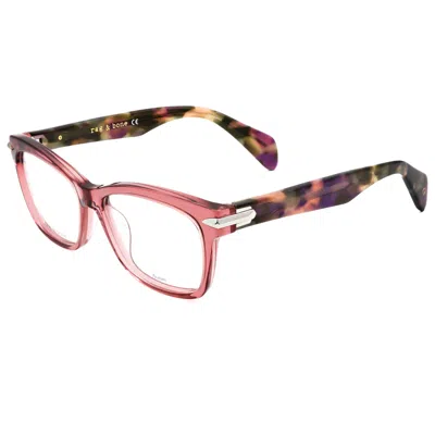 Rag & Bone Women's 52mm Violet Havana Opticals
