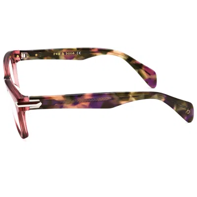 Rag & Bone Women's 52mm Violet Havana Opticals