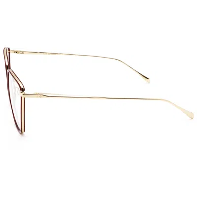 Rag & Bone Women's 55mm Burgundy Gold Opticals