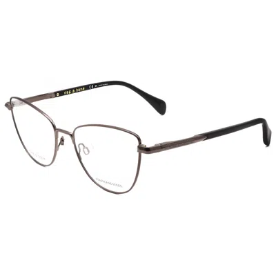 Rag & Bone Women's 53mm Dark Ruthenium Black Opticals