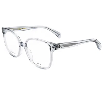 Rag & Bone Women's 52mm Crystal Opticals In Gray