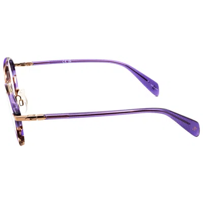Rag & Bone Women's 49mm Violet Horn Opticals In Multi