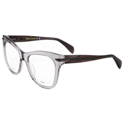 Rag & Bone Women's 53mm Grey Opticals In Gray