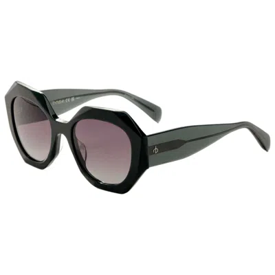 Rag & Bone Geometric-frame Sunglasses In Black