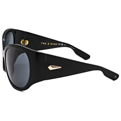 Rag & Bone Women's 56mm Black Sunglasses