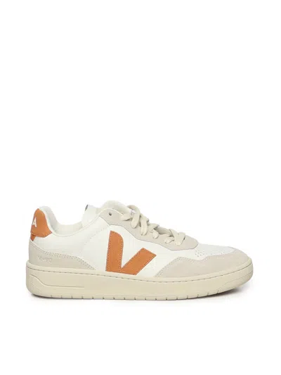 Veja Men's V-90 Sneaker In White