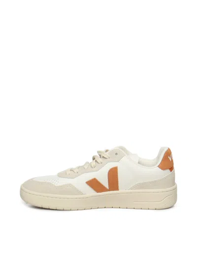 Veja Men's V-90 Sneaker In White