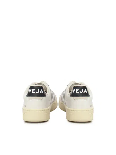 Veja V-90 Ot White Silver Black Sneakers In Multi
