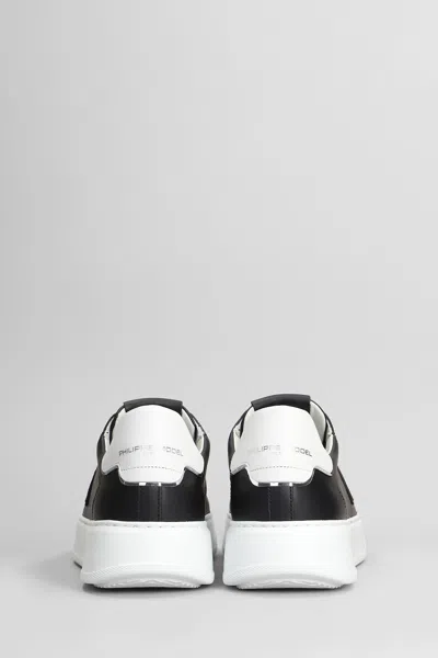 Philippe Model Temple Low Man Sneakers In Black