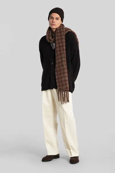 Tagliatore Kielder Knitwear In Brown Wool In Black