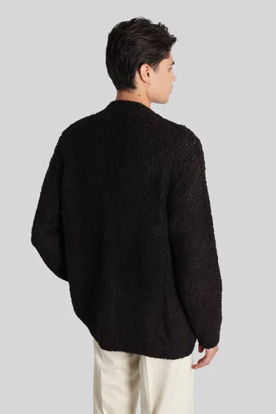 Tagliatore Kielder Knitwear In Brown Wool In Black