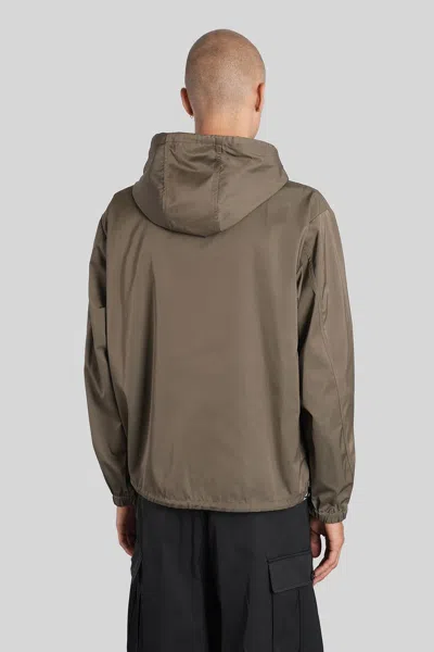 Marni Casual Jacket In Green Polyester In Brown