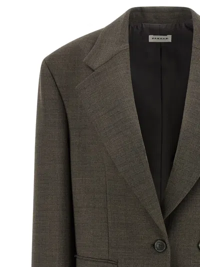 P.a.r.o.s.h Powo Blazer In Brown