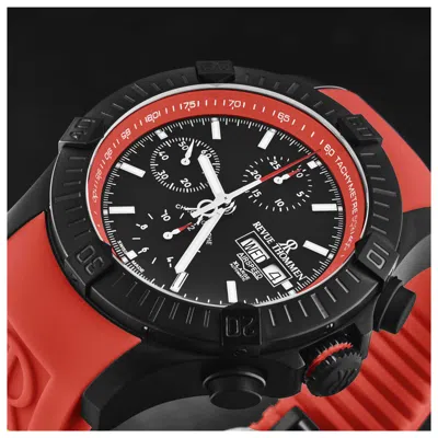 Revue Thommen Men's Air Speed Watch In Black