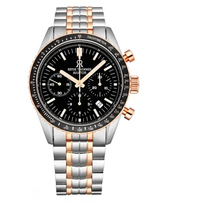 Revue Thommen Men's Aviator Watch In Metallic