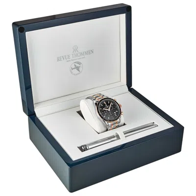 Revue Thommen Men's Aviator Watch In Metallic