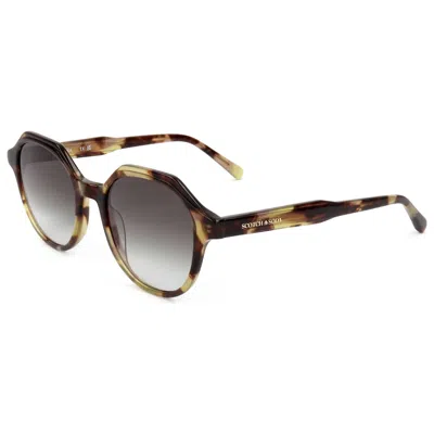 Scotch & Soda Unisex 49mm Sunglasses In Brown