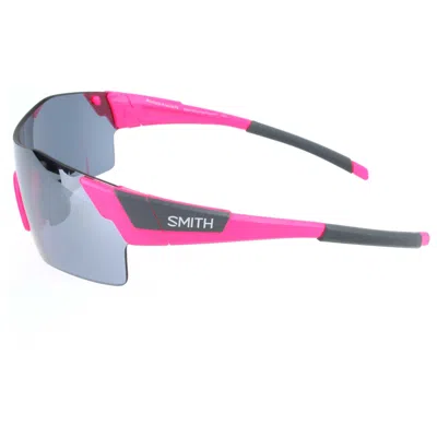 Smith Optics Unisex 99 Mm Silver Sunglasses In Burgundy