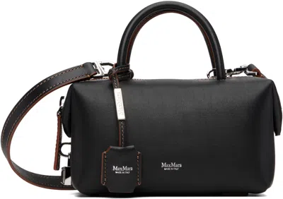 Max Mara Small Top Case Detachable Strap In Black