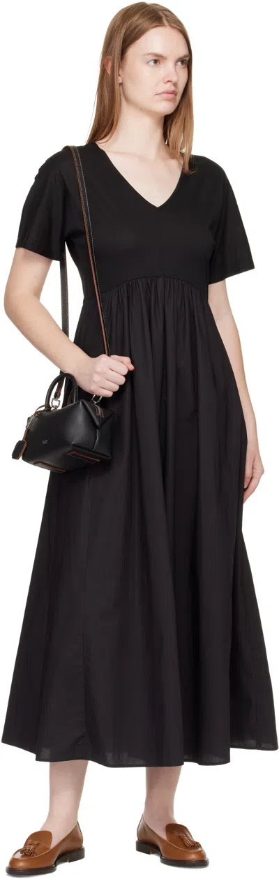 Max Mara Small Top Case Detachable Strap In Black