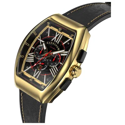 Thomas Earnshaw Men's Supremacy 45mm Quartz Watch In Black