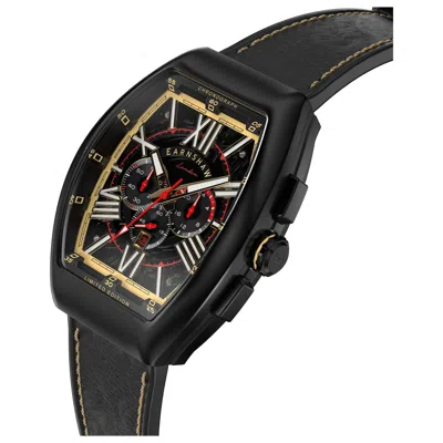 Thomas Earnshaw Men's Supremacy 45mm Quartz Watch In Black