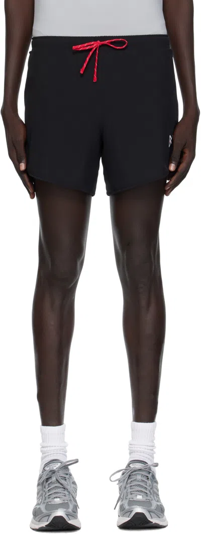 District Vision Aaron Compression Track Shorts In Black