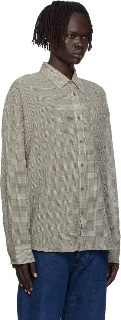 Hope Gray Wide Fit Shirt In Gray